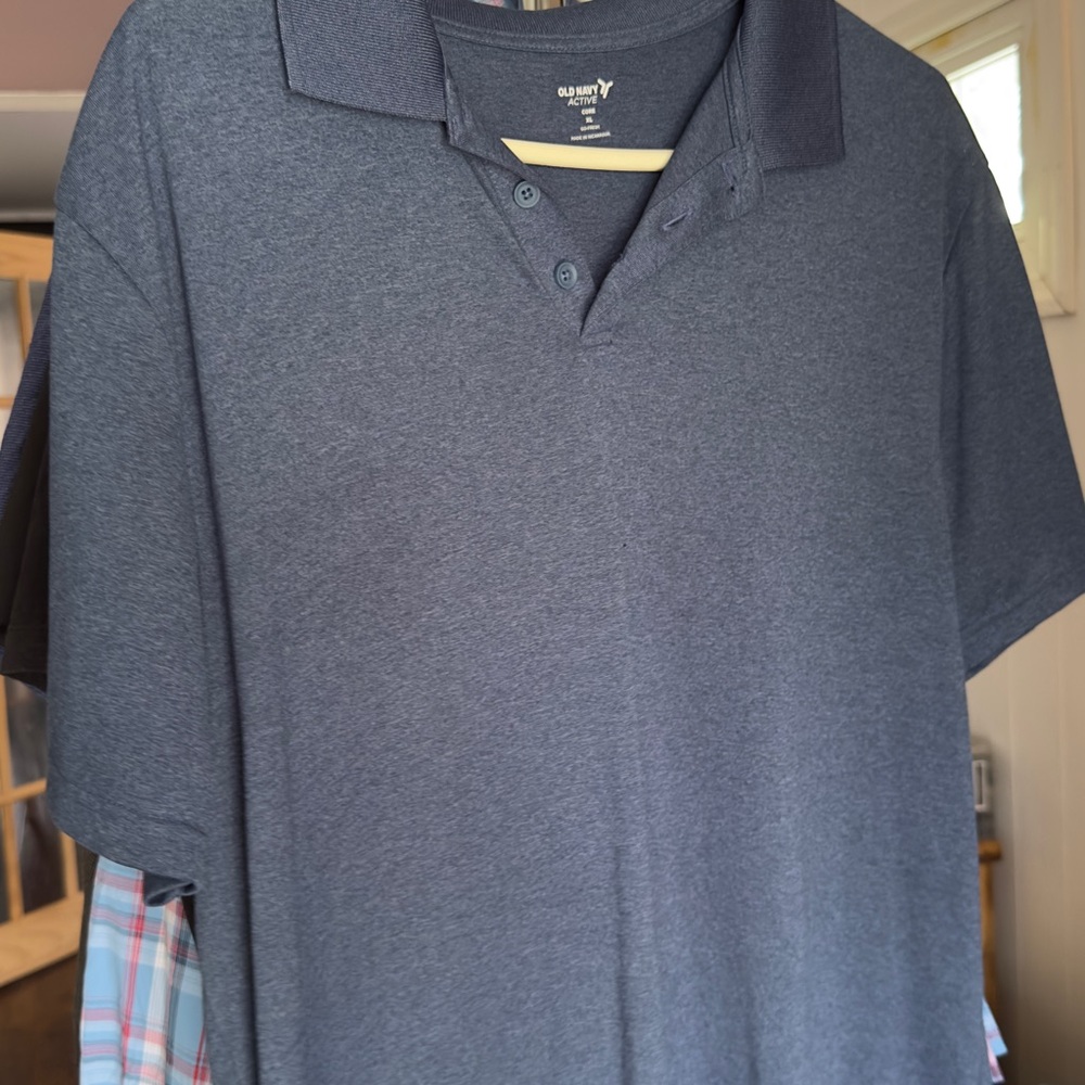 Old Navy Dark Blue ACTIVE Polo Shirt